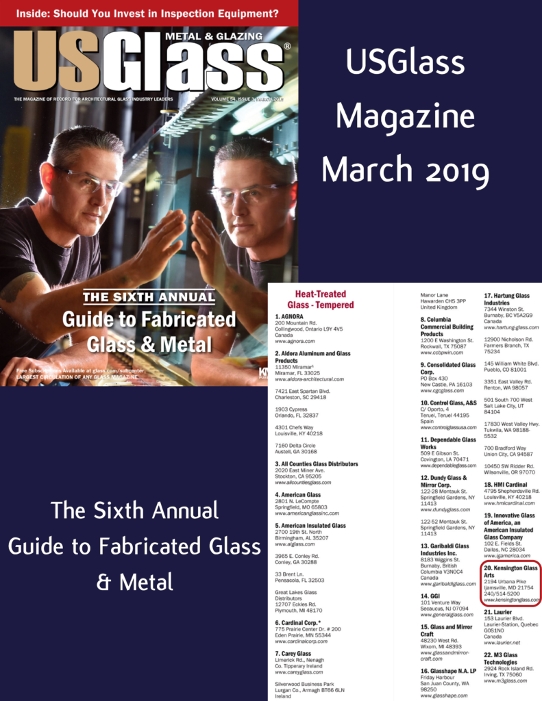 USGlass Magazine's 6th Annual Guide to Fabricated Glass & Metal