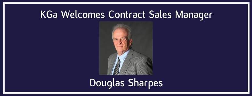 New Contract Sales Manager: Welcome, Douglas Sharpes