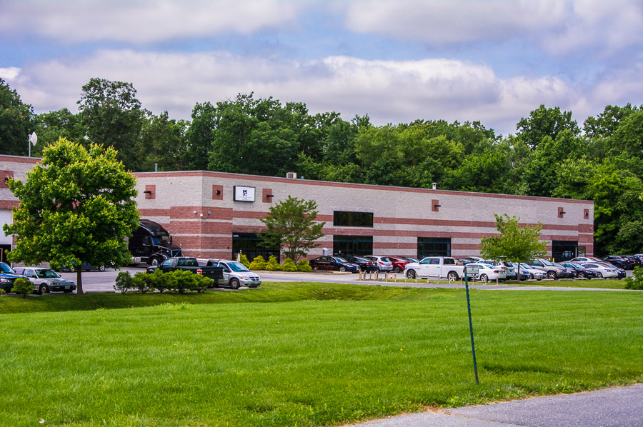 An image of the exterior of the Kensington Glass Arts building.